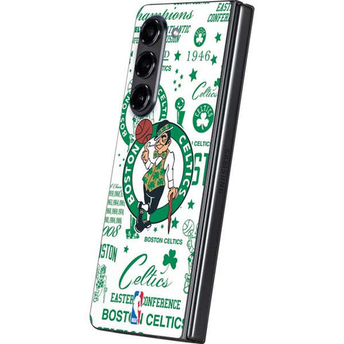 NBA Boston Celtics Historic Blast Galaxy Z Fold5 5G Skin
