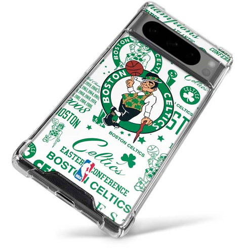 NBA Boston Celtics Historic Blast Google Pixel 8 Pro Clear Case