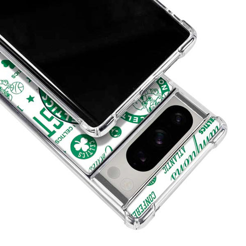 NBA Boston Celtics Historic Blast Google Pixel 8 Pro Clear Case
