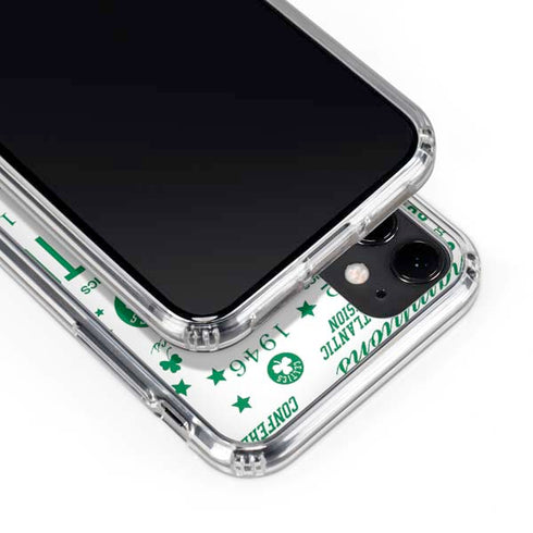 NBA Boston Celtics Historic Blast iPhone 11 Clear Case