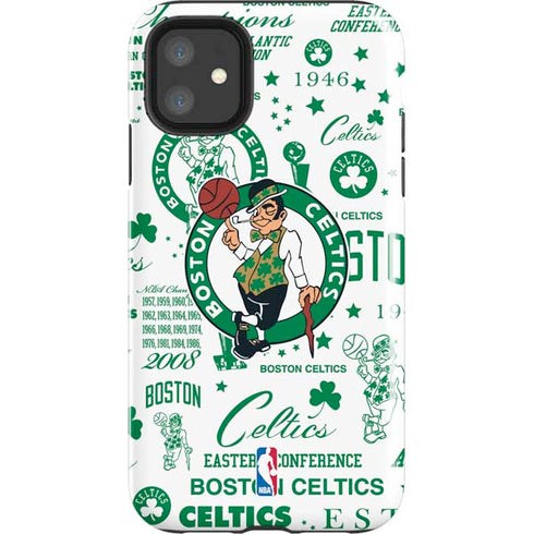 NBA Boston Celtics Historic Blast iPhone 11 Impact Case