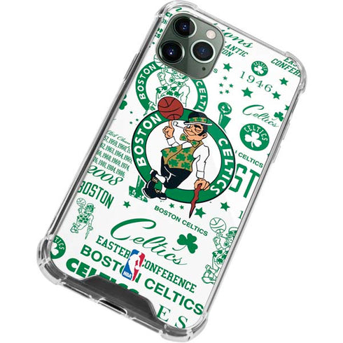 NBA Boston Celtics Historic Blast iPhone 11 Pro Max Clear Case
