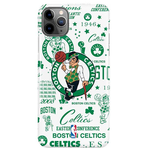 NBA Boston Celtics Historic Blast iPhone 11 Pro Max Lite Case
