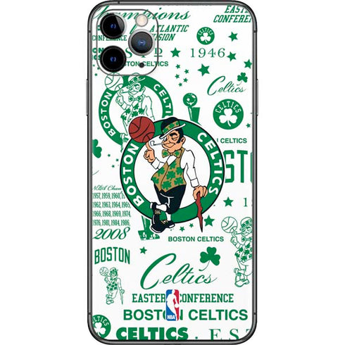 NBA Boston Celtics Historic Blast iPhone 11 Pro Max Skin