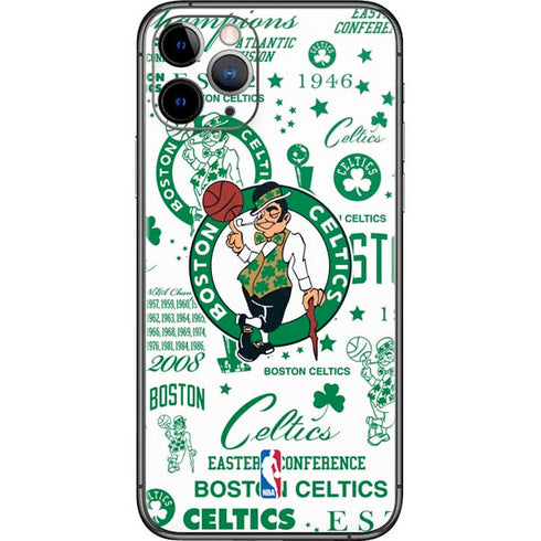NBA Boston Celtics Historic Blast iPhone 11 Pro Skin