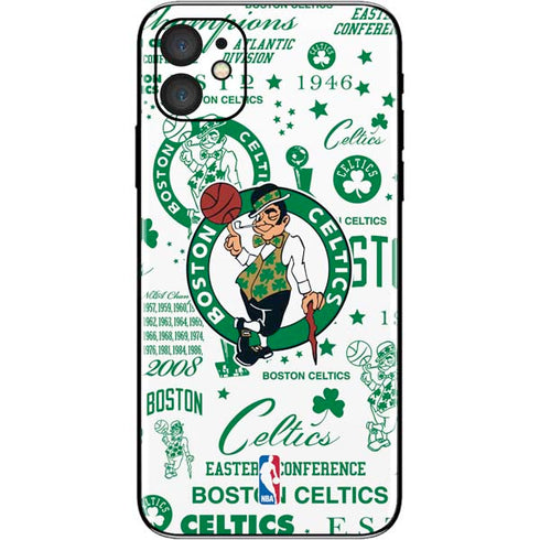 NBA Boston Celtics Historic Blast iPhone 11 Skin