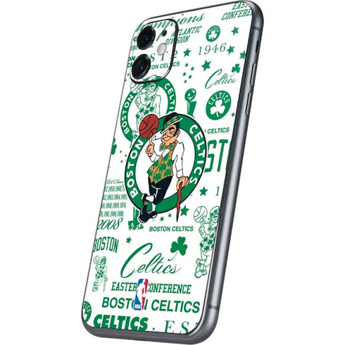 NBA Boston Celtics Historic Blast iPhone 11 Skin