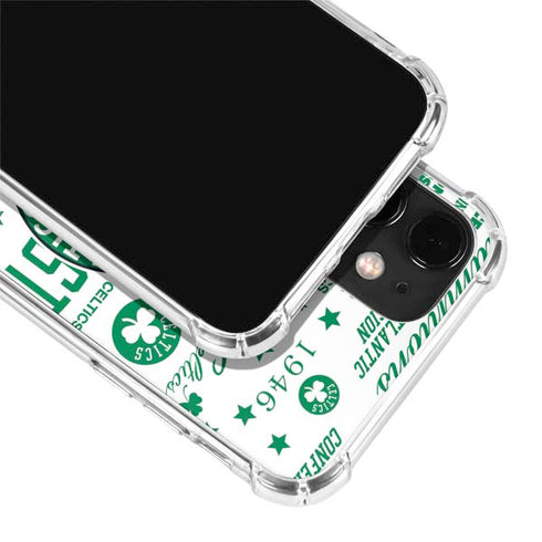 NBA Boston Celtics Historic Blast iPhone 12 Clear Case