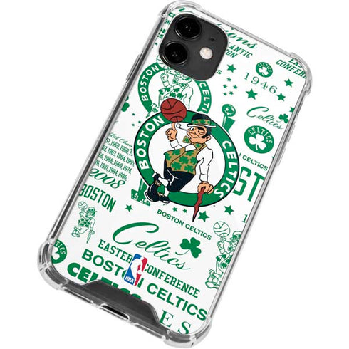 NBA Boston Celtics Historic Blast iPhone 12 Clear Case