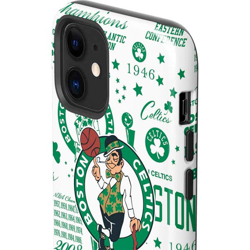 NBA Boston Celtics Historic Blast iPhone 12 Impact Case
