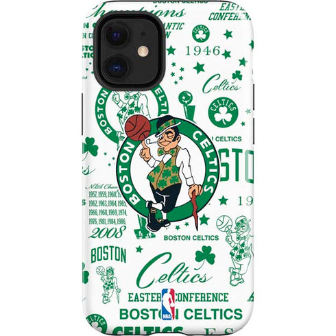 NBA Boston Celtics Historic Blast iPhone 12 Mini Impact Case