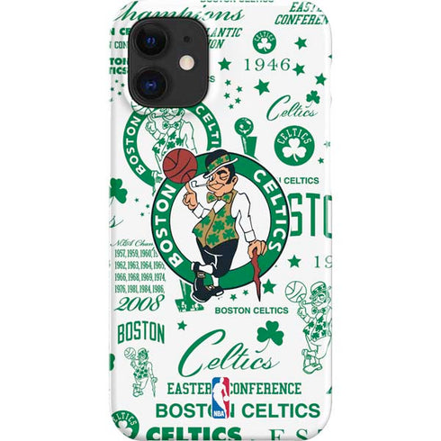 NBA Boston Celtics Historic Blast iPhone 12 Mini Lite Case