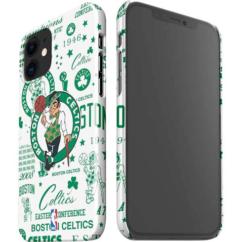 NBA Boston Celtics Historic Blast iPhone 12 Mini Lite Case