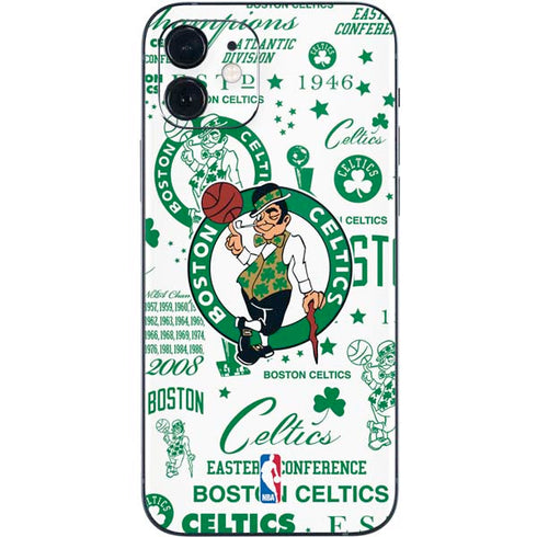 NBA Boston Celtics Historic Blast iPhone 12 Mini Skin