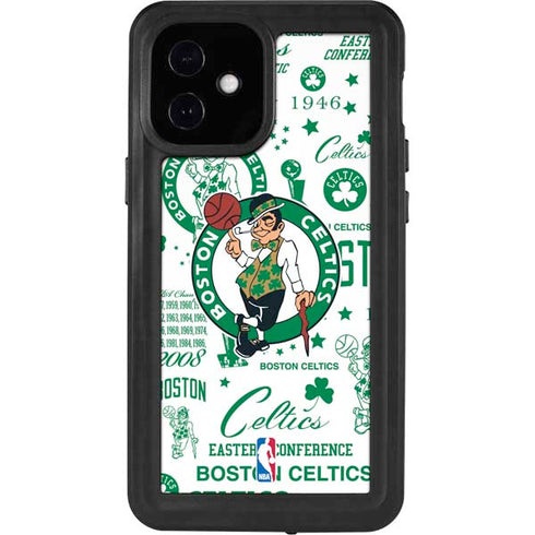 NBA Boston Celtics Historic Blast iPhone 12 Mini Waterproof Case