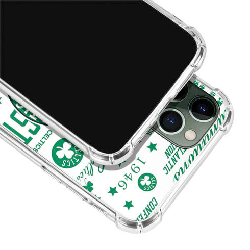 NBA Boston Celtics Historic Blast iPhone 12 Pro Max Clear Case