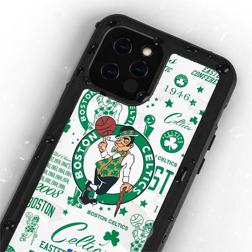 NBA Boston Celtics Historic Blast iPhone 12 Pro Waterproof Case