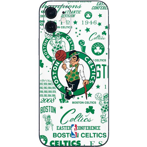 NBA Boston Celtics Historic Blast iPhone 12 Skin