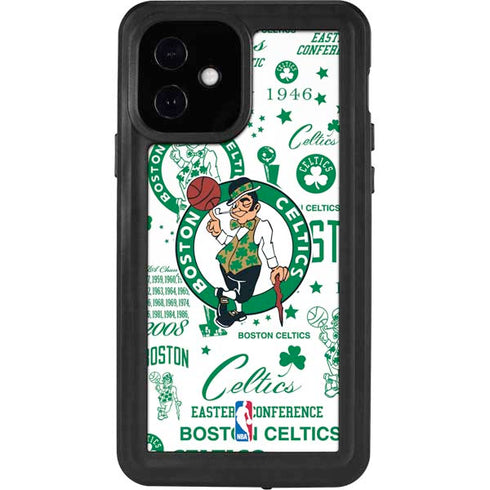 NBA Boston Celtics Historic Blast iPhone 12 Waterproof Case