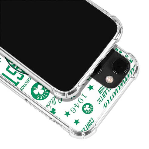 NBA Boston Celtics Historic Blast iPhone 13 Mini Clear Case