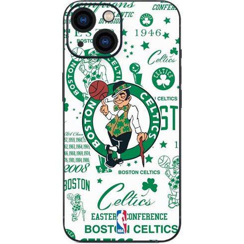 NBA Boston Celtics Historic Blast iPhone 13 Mini Skin