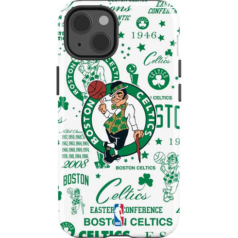 NBA Boston Celtics Historic Blast iPhone 14 Impact Case