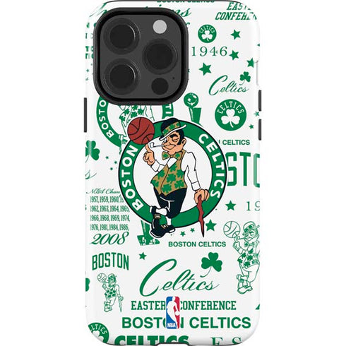 NBA Boston Celtics Historic Blast iPhone 15 Pro Impact Case