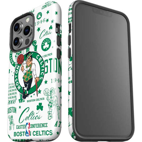 NBA Boston Celtics Historic Blast iPhone 14 Pro Impact Case
