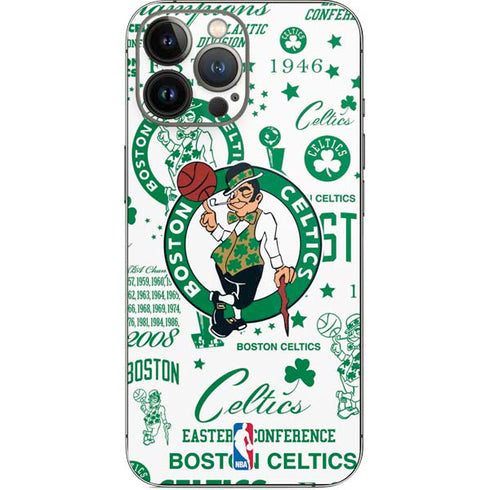 NBA Boston Celtics Historic Blast iPhone 14 Pro Max Skin