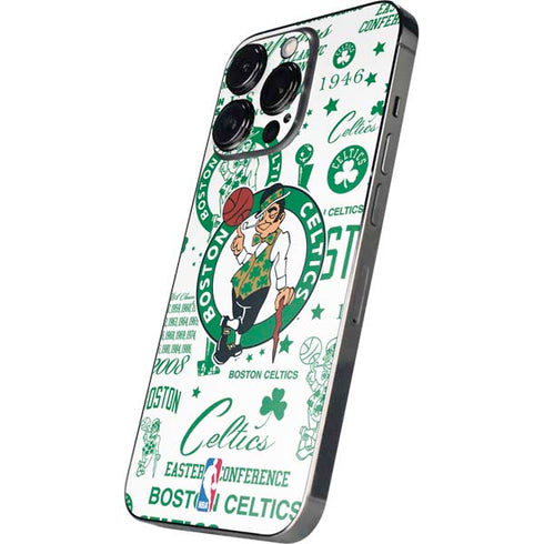 NBA Boston Celtics Historic Blast iPhone 14 Pro Skin