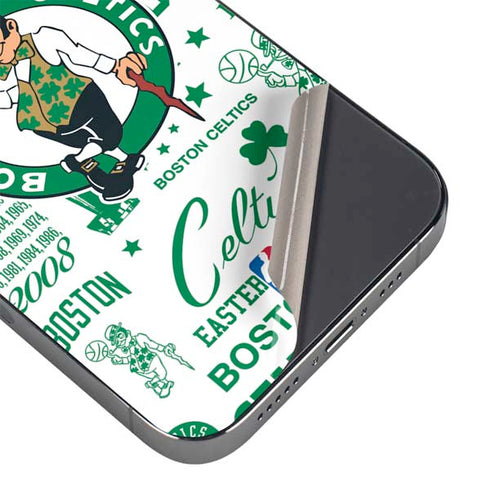 NBA Boston Celtics Historic Blast iPhone 14 Pro Skin
