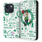 NBA Boston Celtics Historic Blast iPhone 15 Folio Case