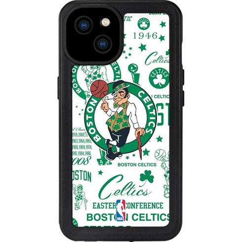 NBA Boston Celtics Historic Blast iPhone 15 Plus Waterproof Case