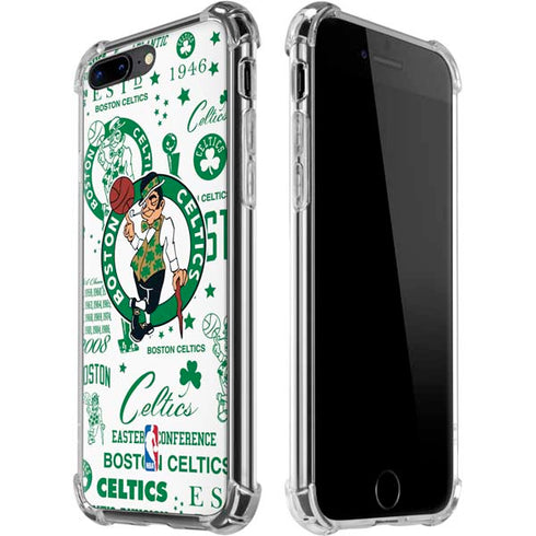 NBA Boston Celtics Historic Blast iPhone 7/8 Plus Clear Case