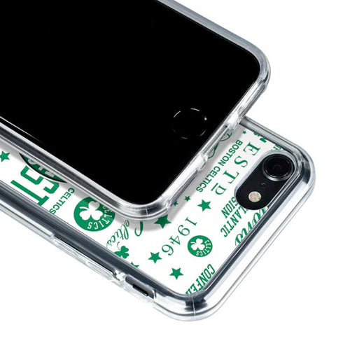 NBA Boston Celtics Historic Blast iPhone SE (2nd & 3rd Gen) Clear Case