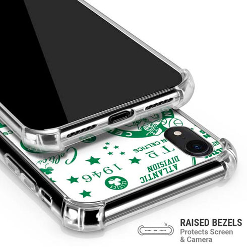 NBA Boston Celtics Historic Blast iPhone XR Clear Case