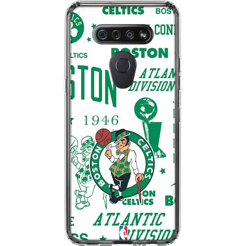 NBA Boston Celtics Historic Blast LG K51/Q51 Clear Case