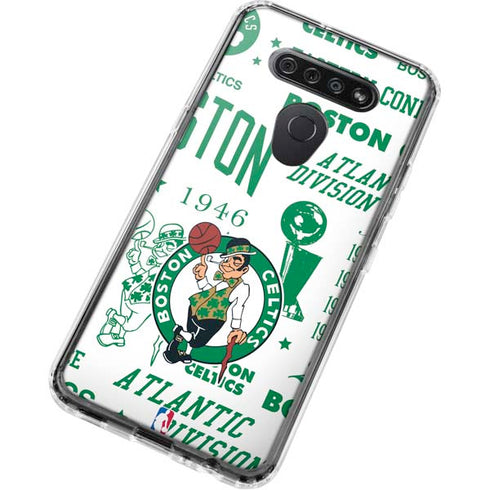 NBA Boston Celtics Historic Blast LG K51/Q51 Clear Case