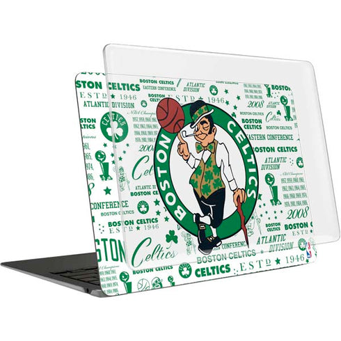 NBA Boston Celtics Historic Blast MacBook Air 13in (2020) Case plus Skin