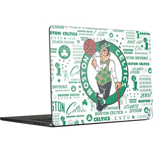 NBA Boston Celtics Historic Blast MacBook Skins