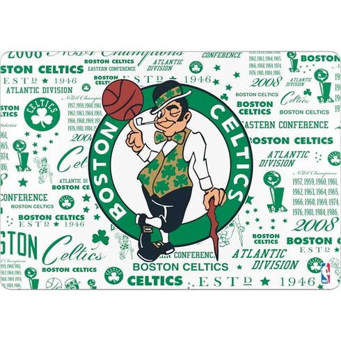 NBA Boston Celtics Historic Blast MacBook Skins