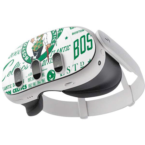 NBA Boston Celtics Historic Blast Meta Quest 3 Skin