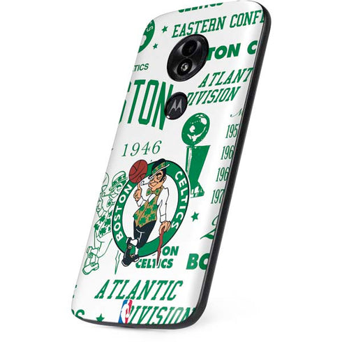 NBA Boston Celtics Historic Blast Moto E5 Play Skin