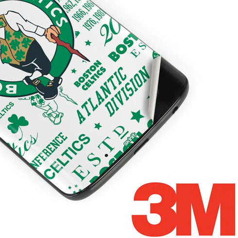 NBA Boston Celtics Historic Blast Moto G6 Skin