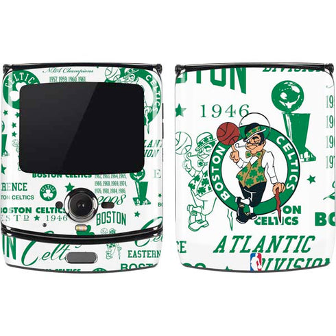 NBA Boston Celtics Historic Blast Motorola RAZR Skin