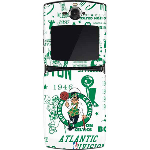 NBA Boston Celtics Historic Blast Motorola RAZR Skin