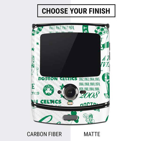 NBA Boston Celtics Historic Blast Motorola RAZR Skin