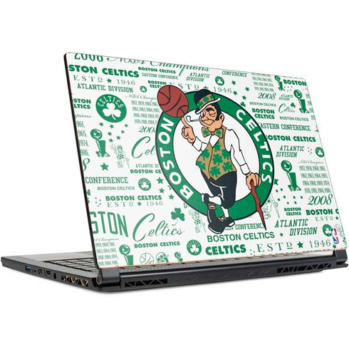 NBA Boston Celtics Historic Blast MSI GS65 Stealth Laptop Skin