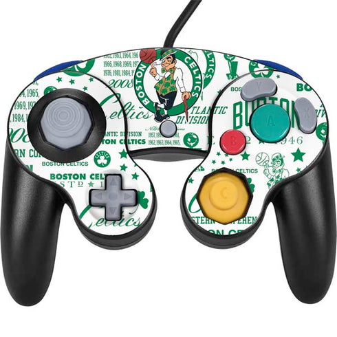 NBA Boston Celtics Historic Blast Nintendo GameCube Controller Skin