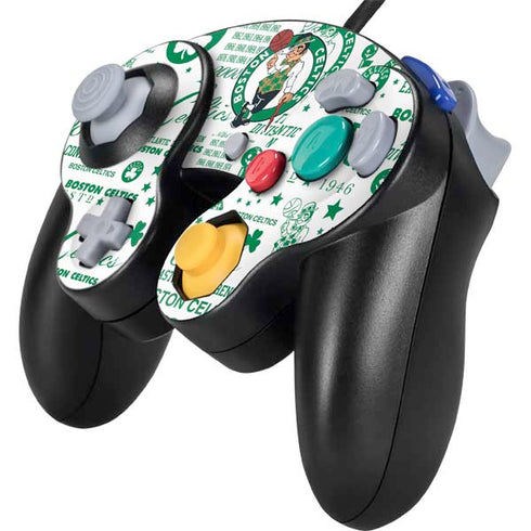 NBA Boston Celtics Historic Blast Nintendo GameCube Controller Skin